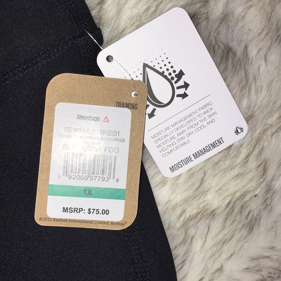 Reebok 7/8 legging high Rise Plus Size - Picture 4 of 6